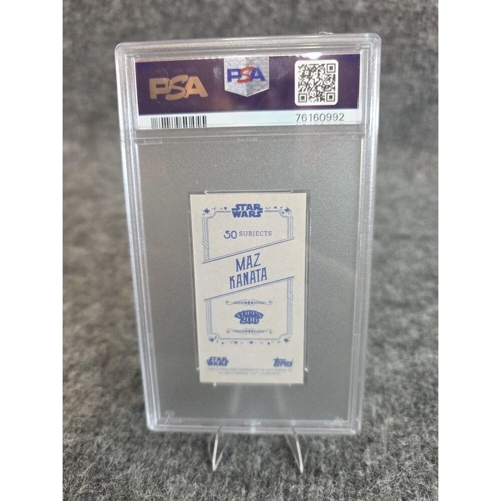 2022 Topps 206 Star Wars Maz Kanata Orange Star Field PSA 10